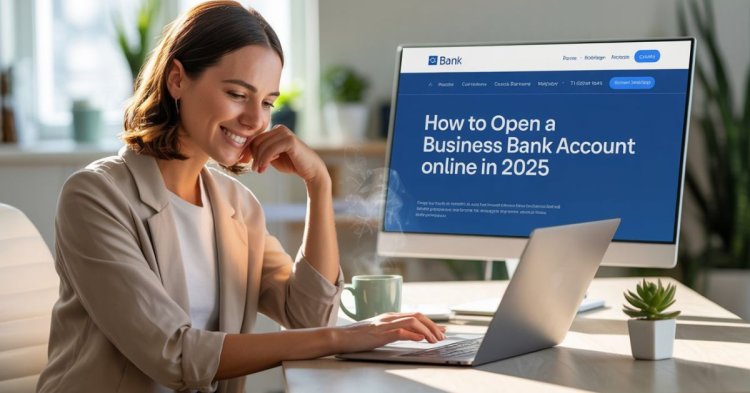 How to Open a Business Bank Account Online in 2025 
