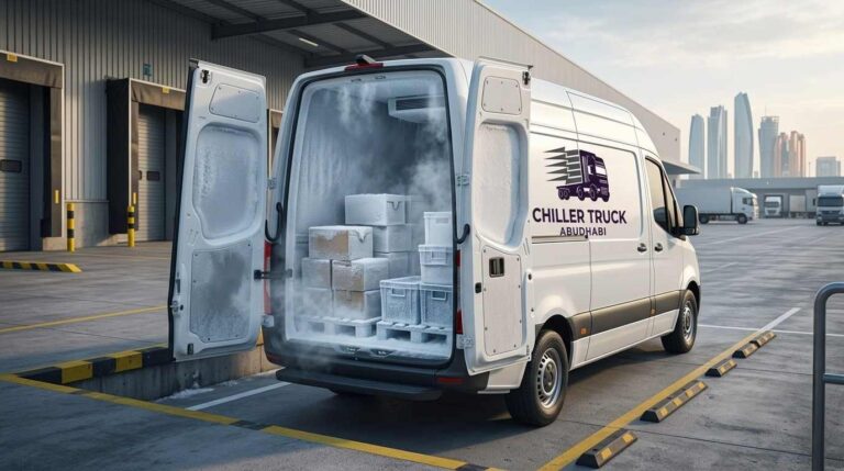 Chiller Truck Abu Dhabi – Refrigerated Transport & Logistics