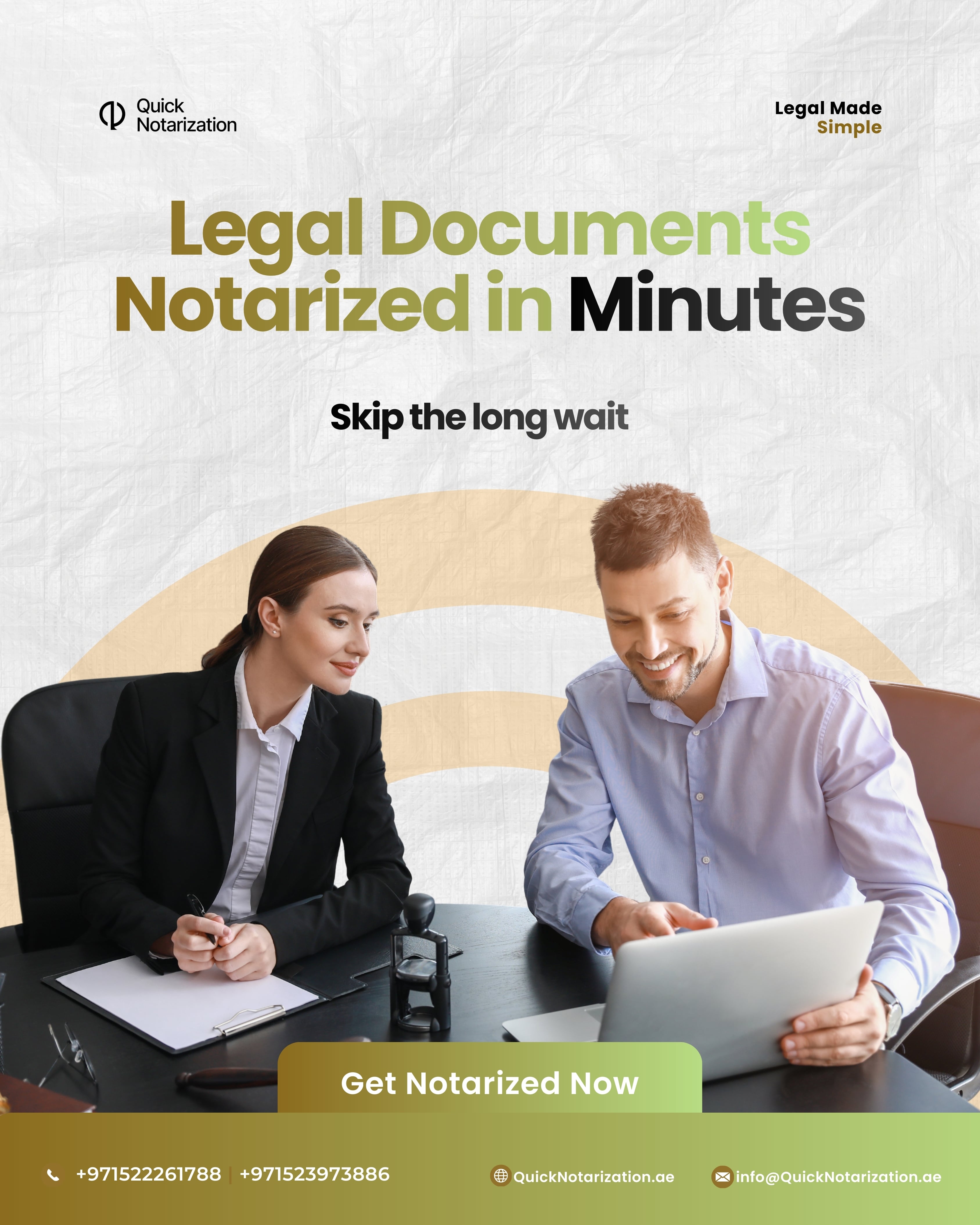 Quick Notarization - Certified Notary Services Near Me 