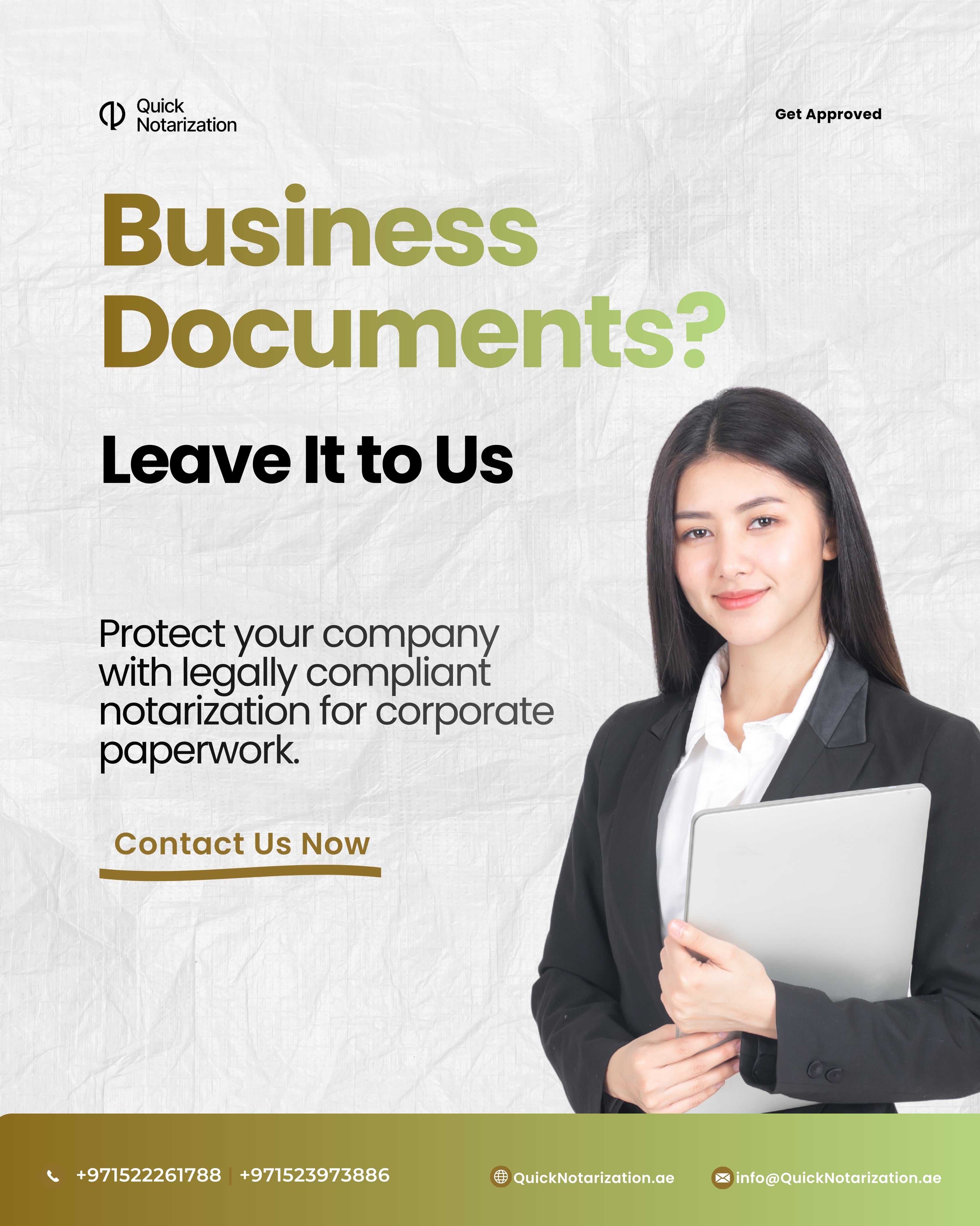 Quick Notarization - Certified Notary Services Near Me 