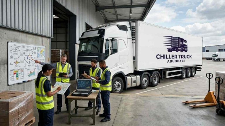 Chiller Truck Abu Dhabi – Refrigerated Transport & Logistics