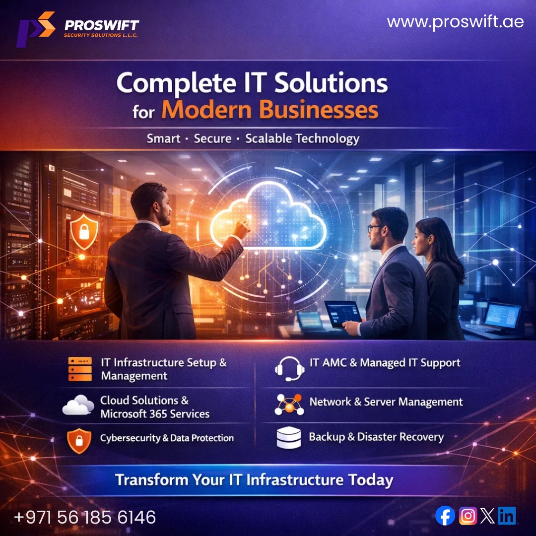 Proswift Security Solutions – IT Solutions, Network Security & Technical Support